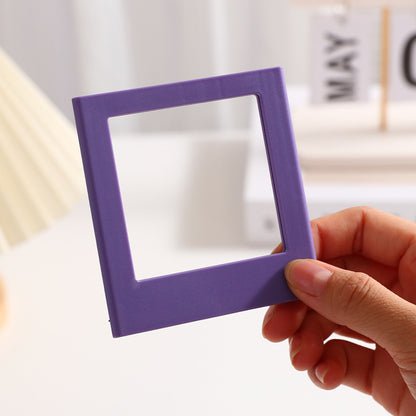 Custom Art Deco Shape Magnetic Sticker Plastic Refrigerator Magnet Mini for Instax Acrylic Picture Frame