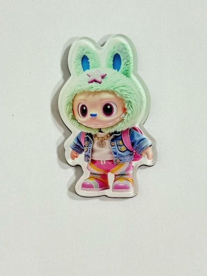 Custom Cute 3D Cartoon Acrylic Fridge Magnets Creative Magnetic Refrigerator Decor