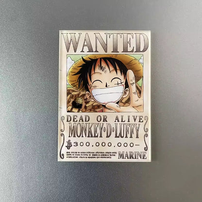 Custom Anime Acrylic Fridge Magnets One Piece Bounty Cartoon Charms Cute Decorative Magnets for Gifts  Souvenirs