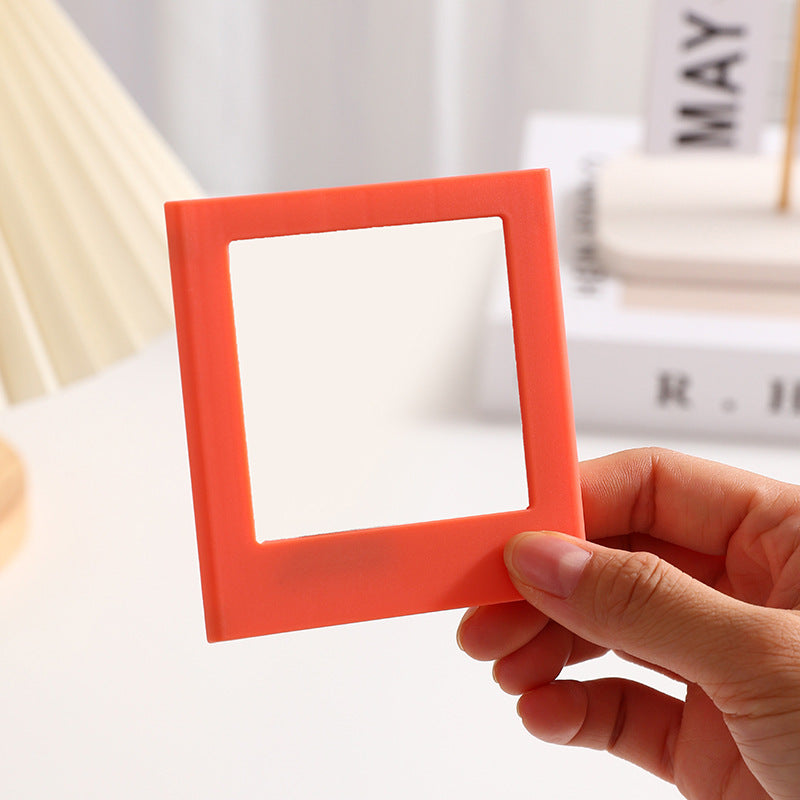 Custom Art Deco Shape Magnetic Sticker Plastic Refrigerator Magnet Mini for Instax Acrylic Picture Frame