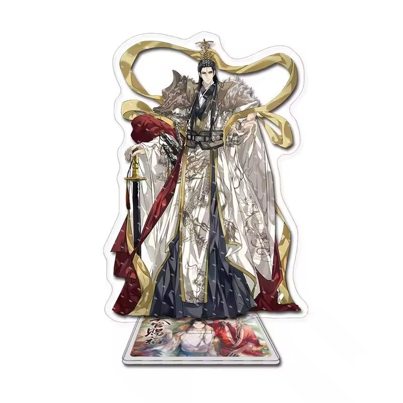 New Tian Guan Blessing Double-Layer Double-Sided Acrylic Figurine Stand Peripheral Pendant