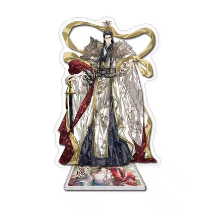New Tian Guan Blessing Double-Layer Double-Sided Acrylic Figurine Stand Peripheral Pendant