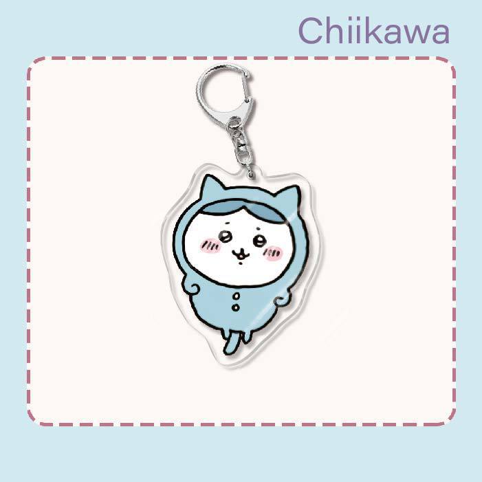Japanese Anime Chiikawa Acrylic Keychain Hachiware Usagi Cute Lightweight Bag Pendant Decoration Gift