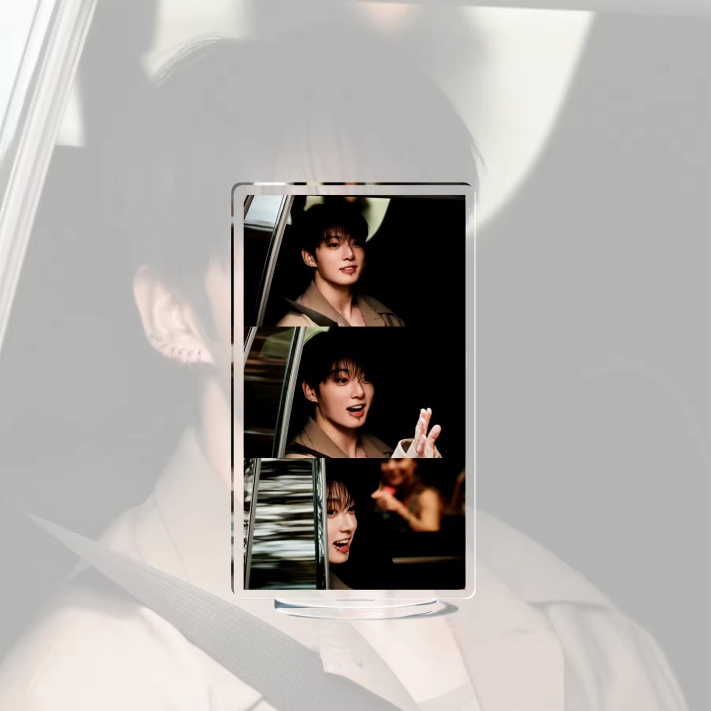 Custom KPOP Jungkook Standee HD Photo Double-Sided UV Printed Eco-Friendly PVC Desktop Display Custom Birthday Gift Standee