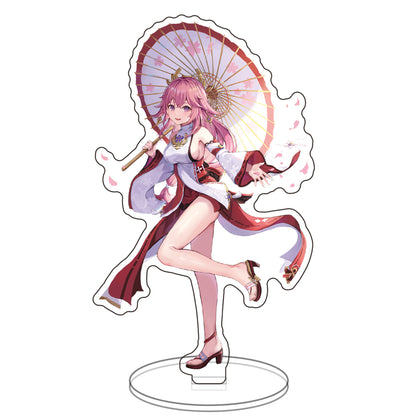 Genshin Impact Acrylic Stands: Hu Tao, Gan Yu, Keqing, Kley, Venti, Xingqiu, Diluc, Zhongli, Yanfei Figurines – Anime & Manga
