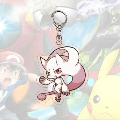 Custom Anime  Acrylic Keychain Multi Color UV Printed Waterproof Cartoon Charm for Gifts Souvenirs