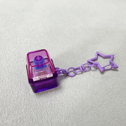 Stress-relief button PC cap – squeeze and press with your fingertips; mechanical keyboard stress-relief button keyring; stress-relief toy
