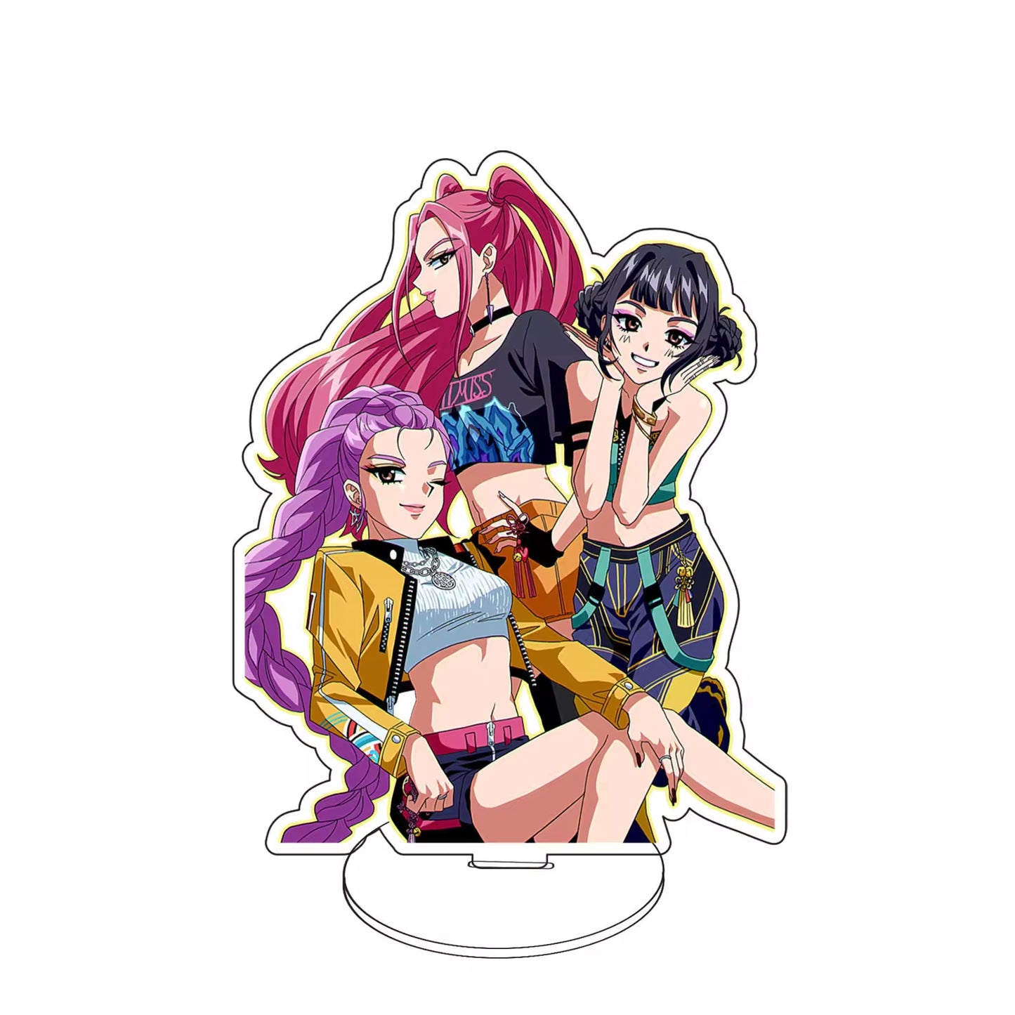 Custom Anime DIY Cartoon Acrylic Eco-Friendly Standee Display Double Layer Clear Figure Custom Accessories for K Fantasy