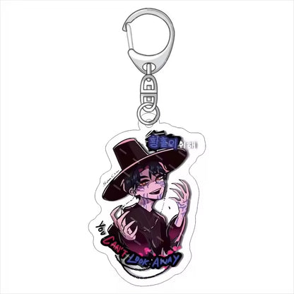 Demon Hunter Anime Cartoon  Acrylic Waterproof Keychain-Wholesale Custom Business Gift