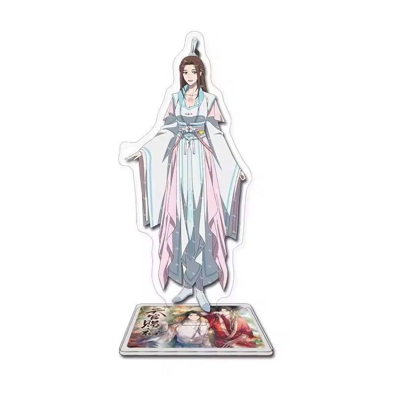 New Tian Guan Blessing Double-Layer Double-Sided Acrylic Figurine Stand Peripheral Pendant