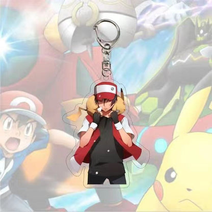 Custom Anime  Acrylic Keychain Multi Color UV Printed Waterproof Cartoon Charm for Gifts Souvenirs