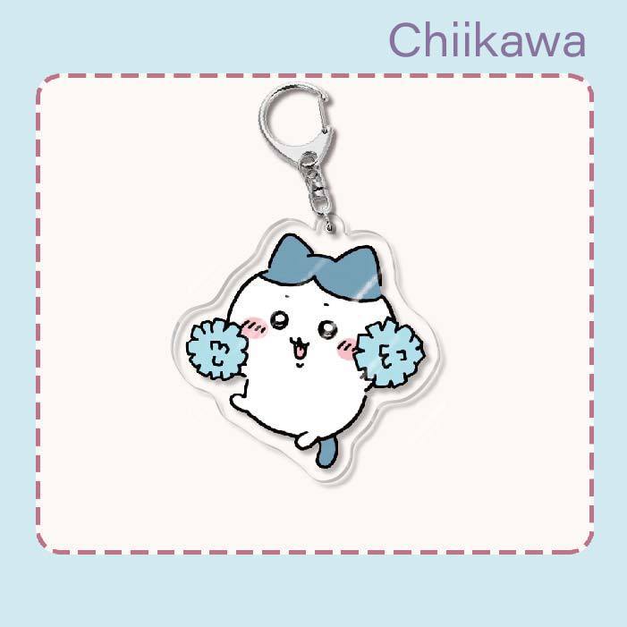 Japanese Anime Chiikawa Acrylic Keychain Hachiware Usagi Cute Lightweight Bag Pendant Decoration Gift