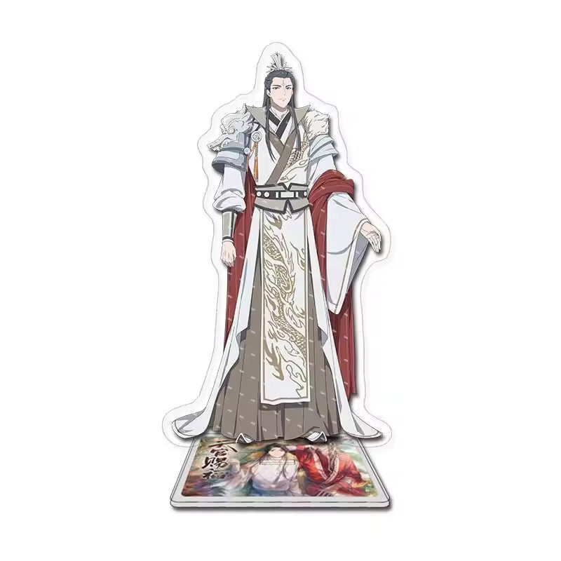 New Tian Guan Blessing Double-Layer Double-Sided Acrylic Figurine Stand Peripheral Pendant