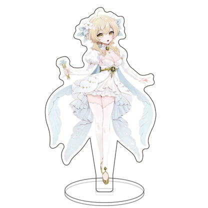 Genshin Impact Acrylic Stands: Hu Tao, Gan Yu, Keqing, Kley, Venti, Xingqiu, Diluc, Zhongli, Yanfei Figurines – Anime & Manga
