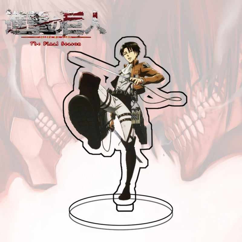 Attack on Titan Acrylic Standee  Eren Yeager Sasha Blouse Anime Figure Desk Decor Collectible Gift