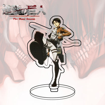 Attack on Titan Acrylic Standee  Eren Yeager Sasha Blouse Anime Figure Desk Decor Collectible Gift