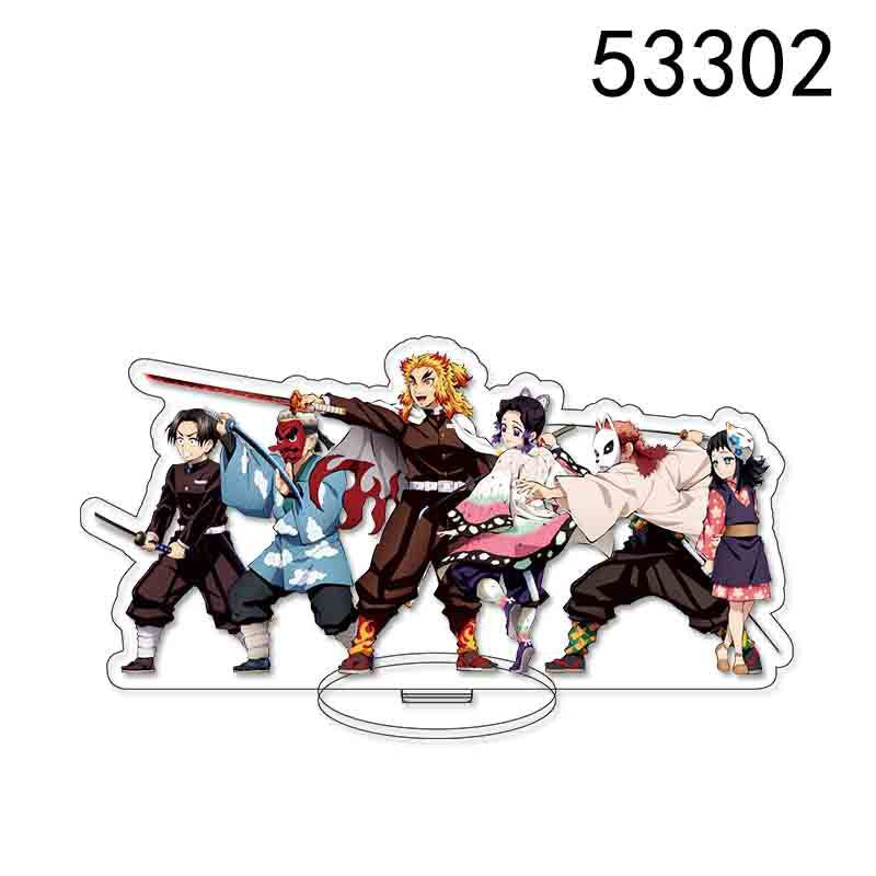 Demon Slayer: Kimetsu no Yaiba Season 3 Acrylic Stands: Nezuko, Butterfly Girl, Zenitsu Agatsuma, Tanjiro Kamado