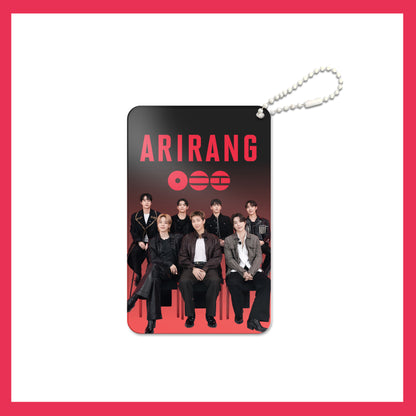 KPOP Custom Keychain Idol World Tour 3-inch ARIARNG Acrylic Keychain Digital Photo Video Recording Fashionable