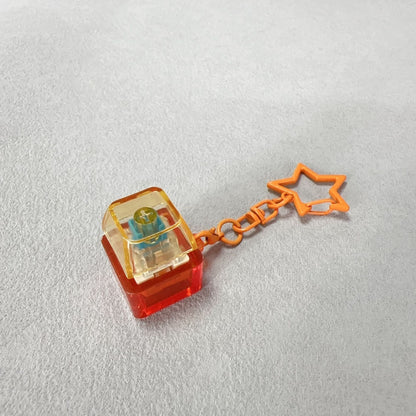 Stress-relief button PC cap – squeeze and press with your fingertips; mechanical keyboard stress-relief button keyring; stress-relief toy