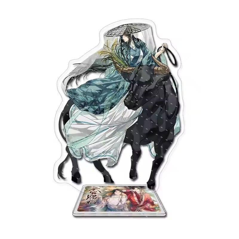 New Tian Guan Blessing Double-Layer Double-Sided Acrylic Figurine Stand Peripheral Pendant