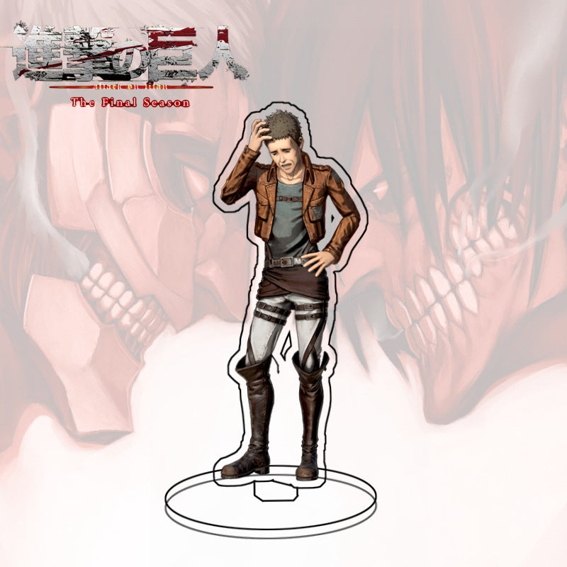 Attack on Titan Acrylic Standee  Eren Yeager Sasha Blouse Anime Figure Desk Decor Collectible Gift