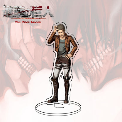 Attack on Titan Acrylic Standee  Eren Yeager Sasha Blouse Anime Figure Desk Decor Collectible Gift