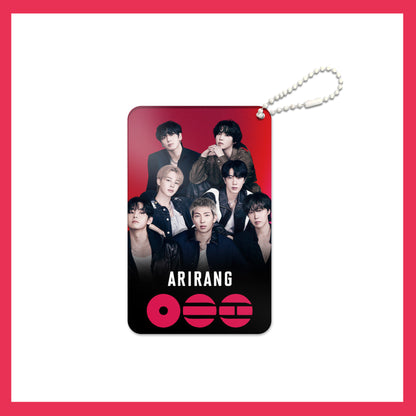 KPOP Custom Keychain Idol World Tour 3-inch ARIARNG Acrylic Keychain Digital Photo Video Recording Fashionable