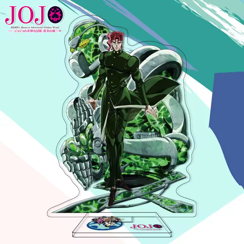 Custom Anime Peripheral Acrylic Figure Stand JOJO's Bizarre Adventure Golden Wind Character Ornament One Piece Dropshipping China