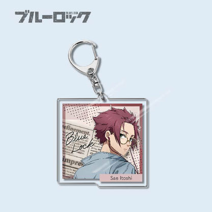 Custom Keychain Designs Anime Blue Lock Cartoon Character Double Sided Acrylic Light Weight UV Printed（副本）