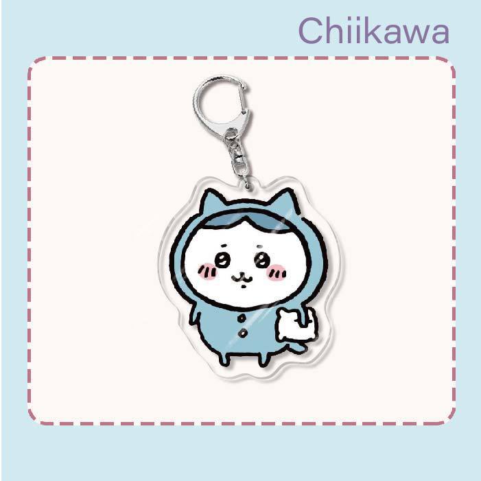 Japanese Anime Chiikawa Acrylic Keychain Hachiware Usagi Cute Lightweight Bag Pendant Decoration Gift