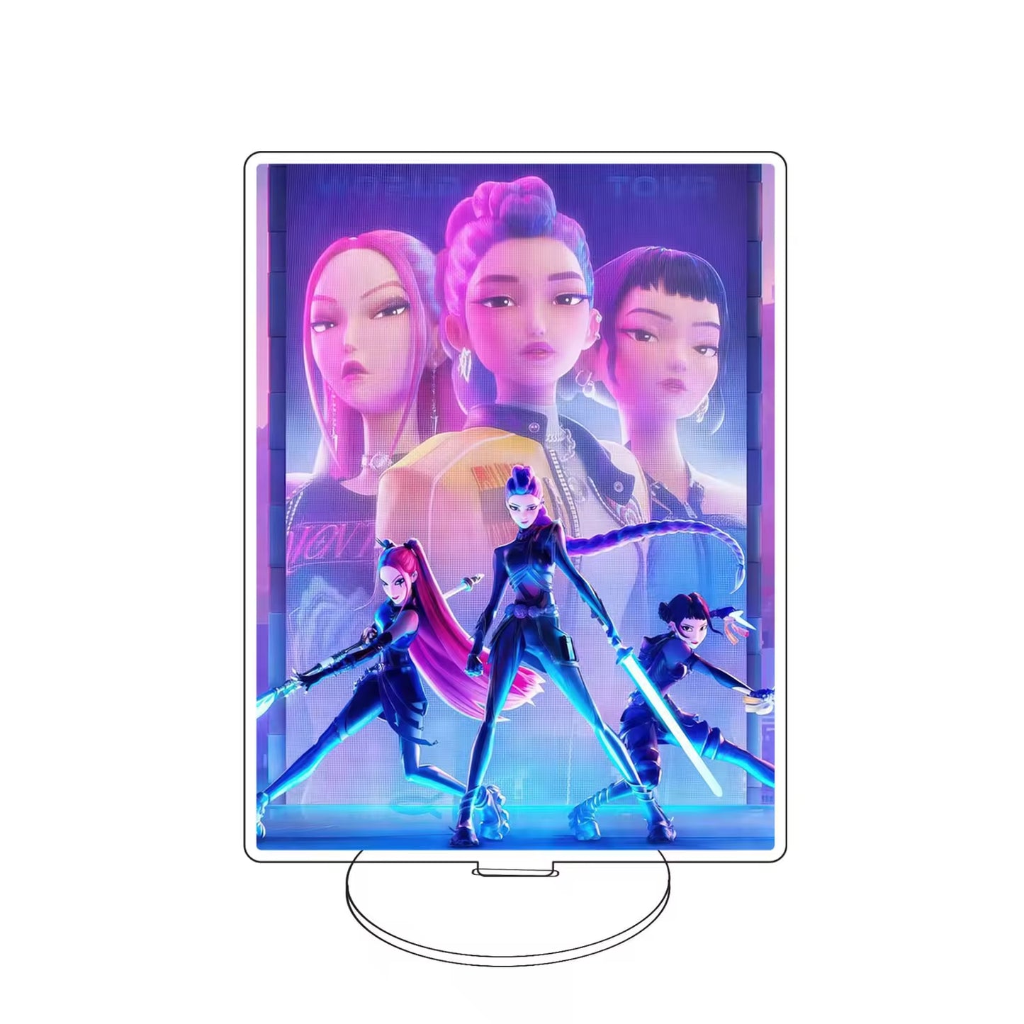 Custom Anime DIY Cartoon Acrylic Eco-Friendly Standee Display Double Layer Clear Figure Custom Accessories for K Fantasy