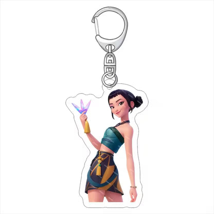 Demon Hunter Anime Cartoon  Acrylic Waterproof Keychain-Wholesale Custom Business Gift