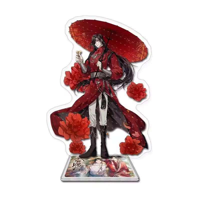 New Tian Guan Blessing Double-Layer Double-Sided Acrylic Figurine Stand Peripheral Pendant