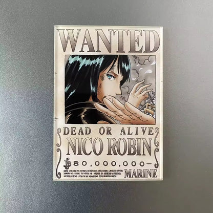 Custom Anime Acrylic Fridge Magnets One Piece Bounty Cartoon Charms Cute Decorative Magnets for Gifts  Souvenirs