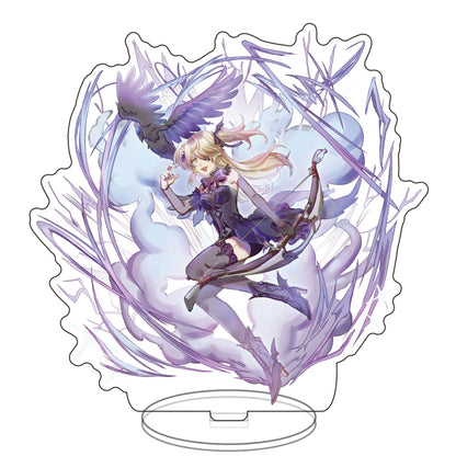 Genshin Impact Acrylic Stands: Hu Tao, Gan Yu, Keqing, Kley, Venti, Xingqiu, Diluc, Zhongli, Yanfei Figurines – Anime & Manga