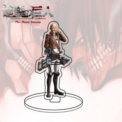 Attack on Titan Acrylic Standee  Eren Yeager Sasha Blouse Anime Figure Desk Decor Collectible Gift