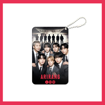 KPOP Custom Keychain Idol World Tour 3-inch ARIARNG Acrylic Keychain Digital Photo Video Recording Fashionable