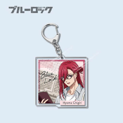 Custom Keychain Designs Anime Blue Lock Cartoon Character Double Sided Acrylic Light Weight UV Printed（副本）