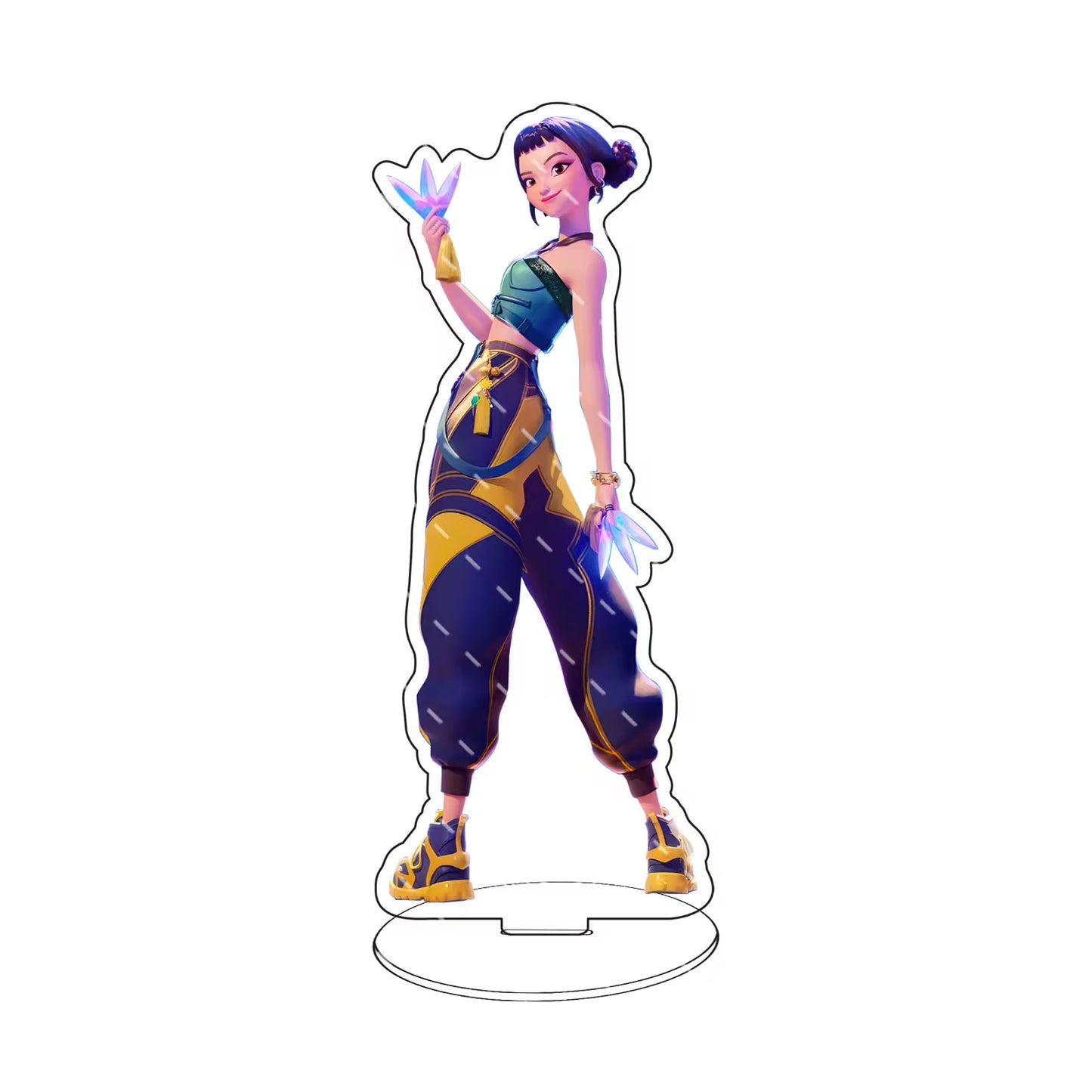 Custom Anime DIY Cartoon Acrylic Eco-Friendly Standee Display Double Layer Clear Figure Custom Accessories for K Fantasy