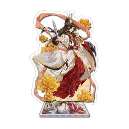 New Tian Guan Blessing Double-Layer Double-Sided Acrylic Figurine Stand Peripheral Pendant
