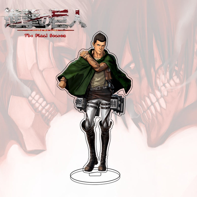 Attack on Titan Acrylic Standee  Eren Yeager Sasha Blouse Anime Figure Desk Decor Collectible Gift