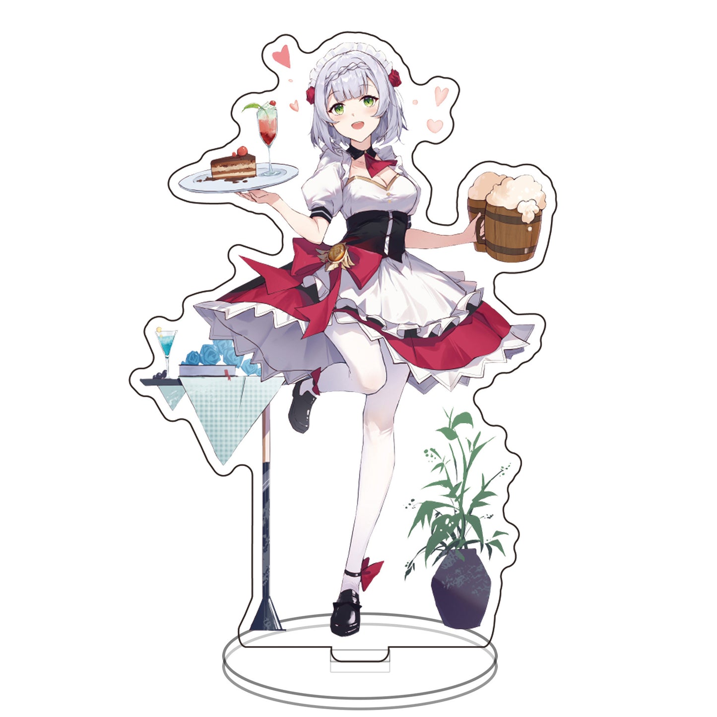 Genshin Impact Acrylic Stands: Hu Tao, Gan Yu, Keqing, Kley, Venti, Xingqiu, Diluc, Zhongli, Yanfei Figurines – Anime & Manga