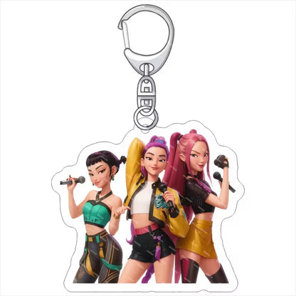 Demon Hunter Anime Cartoon  Acrylic Waterproof Keychain-Wholesale Custom Business Gift