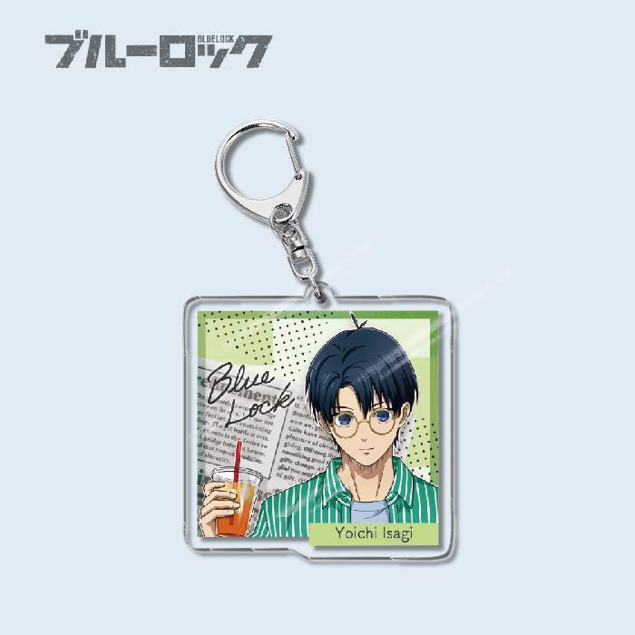 Custom Keychain Designs Anime Blue Lock Cartoon Character Double Sided Acrylic Light Weight UV Printed