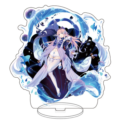 Genshin Impact Acrylic Stands: Hu Tao, Gan Yu, Keqing, Kley, Venti, Xingqiu, Diluc, Zhongli, Yanfei Figurines – Anime & Manga