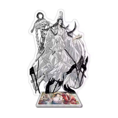 New Tian Guan Blessing Double-Layer Double-Sided Acrylic Figurine Stand Peripheral Pendant