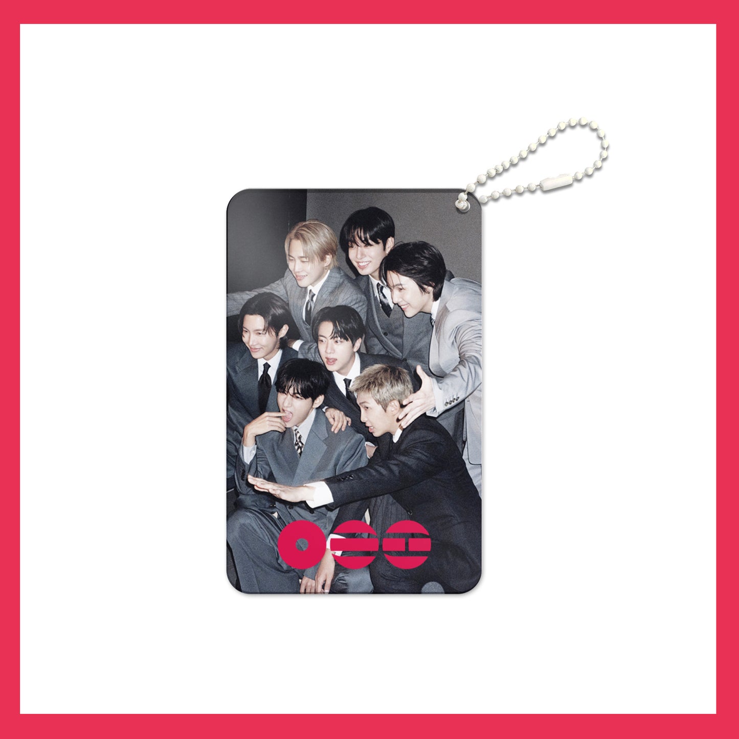 KPOP Custom Keychain Idol World Tour 3-inch ARIARNG Acrylic Keychain Digital Photo Video Recording Fashionable
