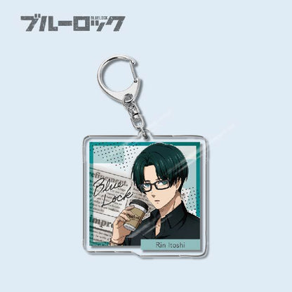 Custom Keychain Designs Anime Blue Lock Cartoon Character Double Sided Acrylic Light Weight UV Printed（副本）