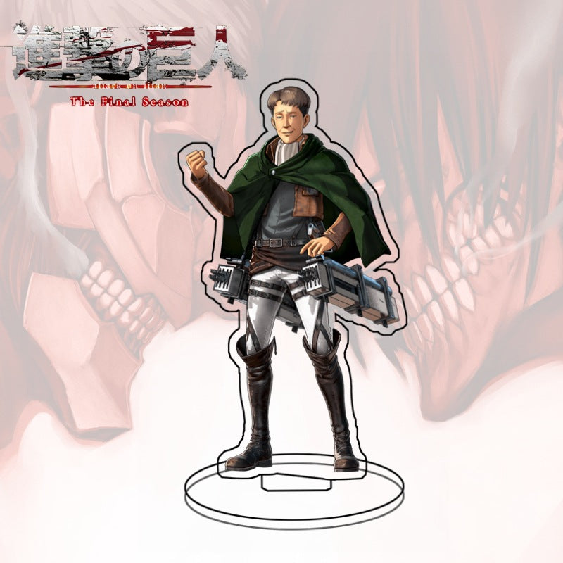 Attack on Titan Acrylic Standee  Eren Yeager Sasha Blouse Anime Figure Desk Decor Collectible Gift