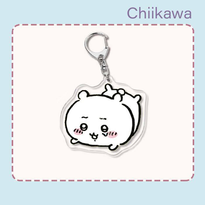 Japanese Anime Chiikawa Acrylic Keychain Hachiware Usagi Cute Lightweight Bag Pendant Decoration Gift